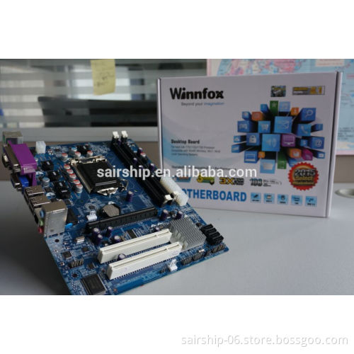 2015 High quality INTEL MOTHERBOARD H55 with I5 CPU LGA1156 DDR3 desktop Intel motherboard
